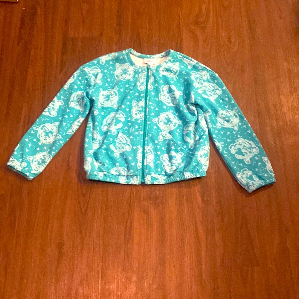 LulaRoe large blue jacket